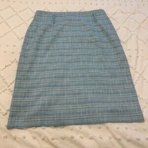 Antonio Melani Midi Skirt Size 8 Beautiful Blue